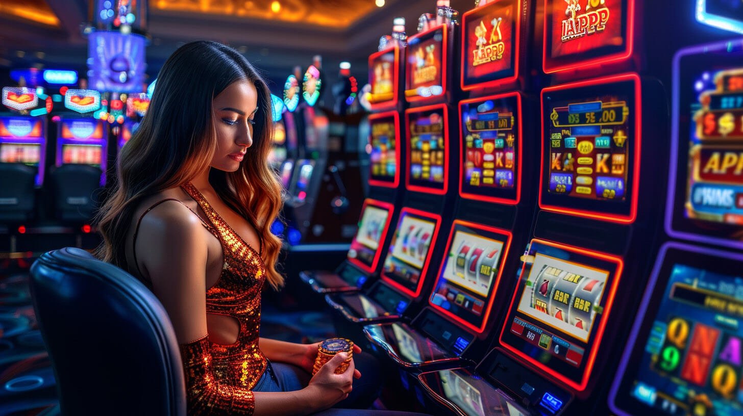 Live dealer studio on mobile phone screen showing Ganesha Gold branding